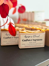 Load image into Gallery viewer, Carrot & Turmeric Soap