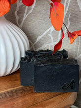Load image into Gallery viewer, Iced Vanilla Woods Charcoal Soap