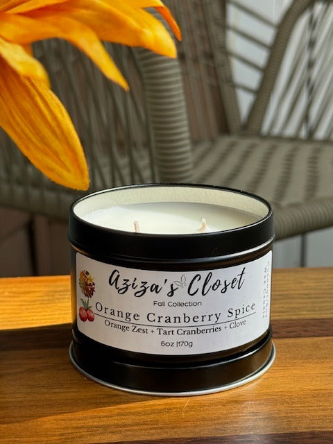 Orange Cranberry Spice Candle