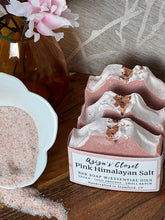 Load image into Gallery viewer, Pink Himalayan Salt Bar Soap
